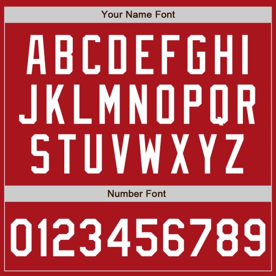 Benutzerdefiniertes authentisches rot-weißes Baseball-Trikot