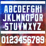 Benutzerdefiniertes Galactic Weiß-Hellblau 3D Authentic Baseball-Trikot