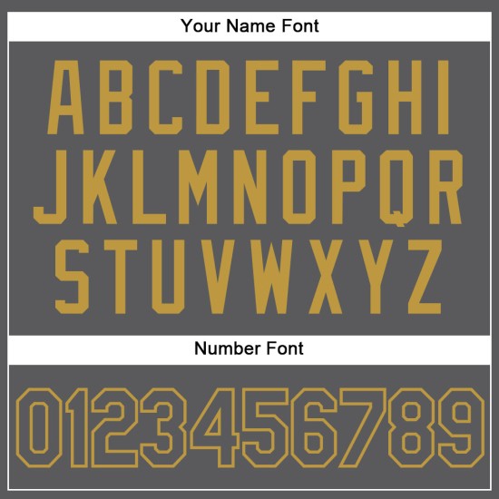 Authentisches Gold Old Custom Steel Baseball Jersey Grau