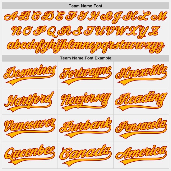 Benutzerdefiniertes weißes gold-rotes Baseball-Trikot Authentic