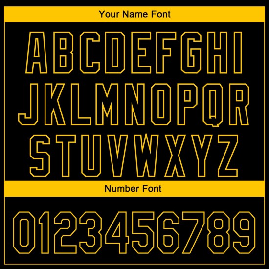 Design Gold Dart Jersey Muster Custom Baseball Board Flamme Schwarz Authentische 3D