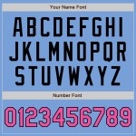 Benutzerdefinierte Hellblau Pink-Schwarz Authentic Fade Fashion Baseball Jersey