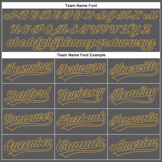 Authentisches Gold Old Custom Steel Baseball Jersey Grau