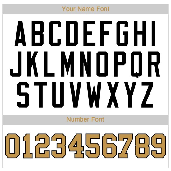 Benutzerdefiniertes authentisches Baseball-Trikot in Weiß und Altgold