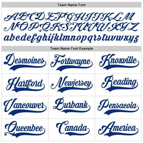 Benutzerdefiniertes weißes Royal Pinstripe Royal-White Authentic Baseball-Trikot Benutzerdefiniertes weißes Royal Pinstripe Royal-White Authentic Baseball-Trikot