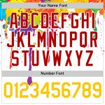 Benutzerdefinierte 3D-Muster-Design Bunte helle Tintenspritzer Authentisches Baseball-Trikot Benutzerdefinierte 3D-Muster-Design Bunte helle Tintenspritzer Authentisches Baseball-Trikot