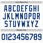 Benutzerdefiniertes weißes Royal Pinstripe Royal-White Authentic Baseball-Trikot Benutzerdefiniertes weißes Royal Pinstripe Royal-White Authentic Baseball-Trikot