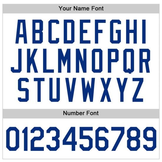 Benutzerdefiniertes weißes Royal Pinstripe Royal-White Authentic Baseball-Trikot Benutzerdefiniertes weißes Royal Pinstripe Royal-White Authentic Baseball-Trikot